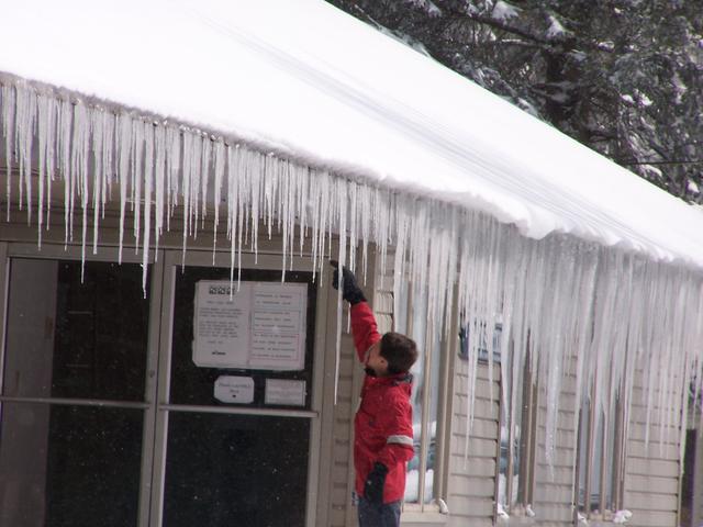 We Rode To The Parking Lot At Ski Beech And Check Out The Icesycles