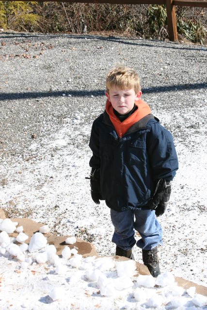 Come On...I Dare Ya To Throw A Snowball At Me!