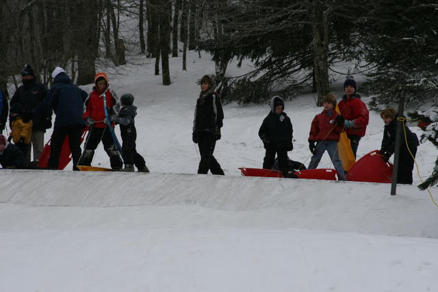 Time To Go SLEDDING....Yea! We Took All The Kids To Go Sledding At Beech Mountain, Started To Snow Real Hard. Had A Wonderful Ti