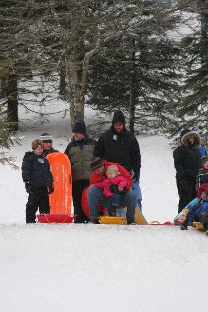 Scott(Dad) Getting Ready For Maggie Louise's First Ever Sled Run, Look Out Olympic's 2020!