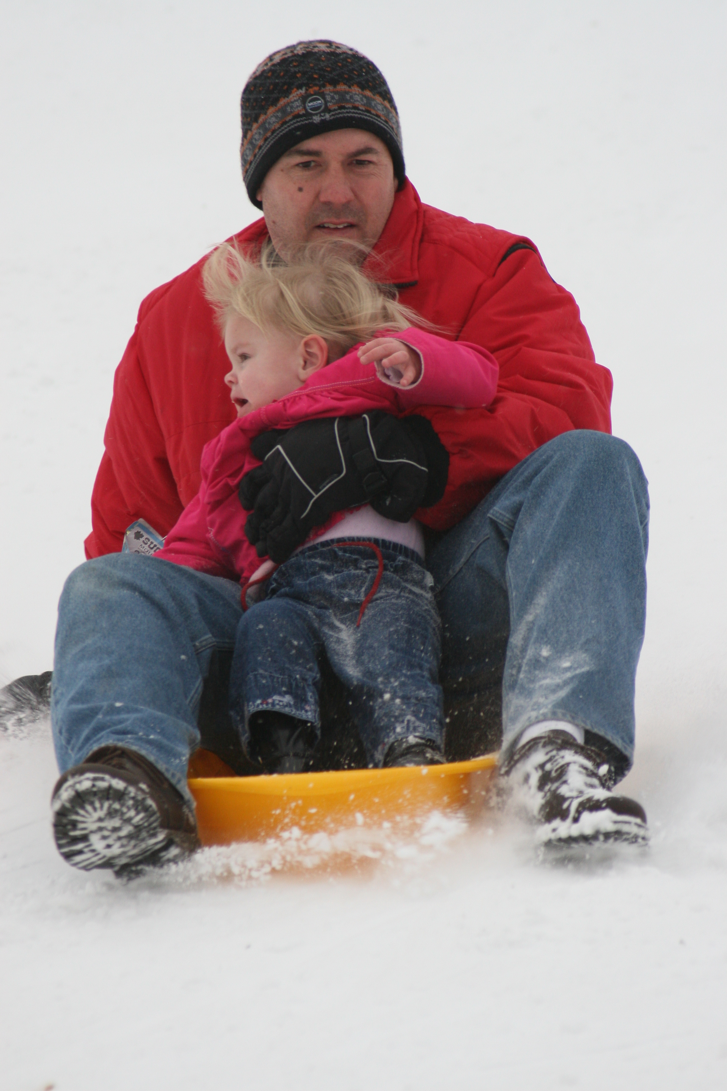 Maggie Louise's And Dad's First Run...She Loved It!