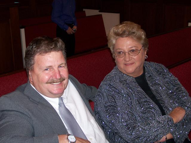 Our Great Friend Arlen & Sharon Harmon, She Made That Beautiful Wedding Cake.