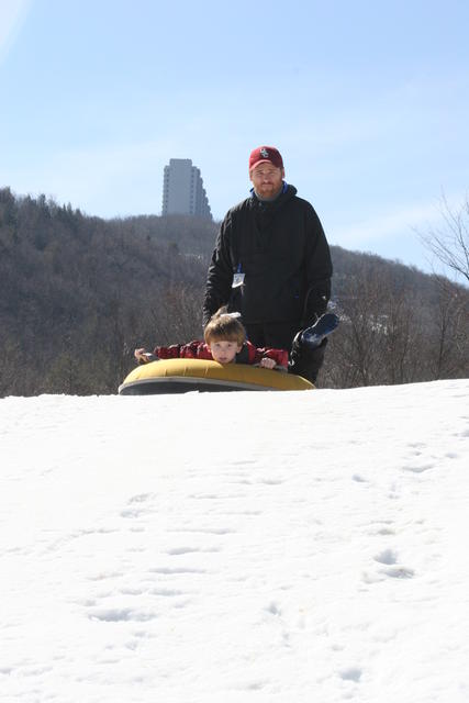 Tracey & Britton Ready For The Big Run.