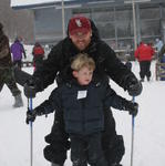 Dad and Blake At The J-Bar!