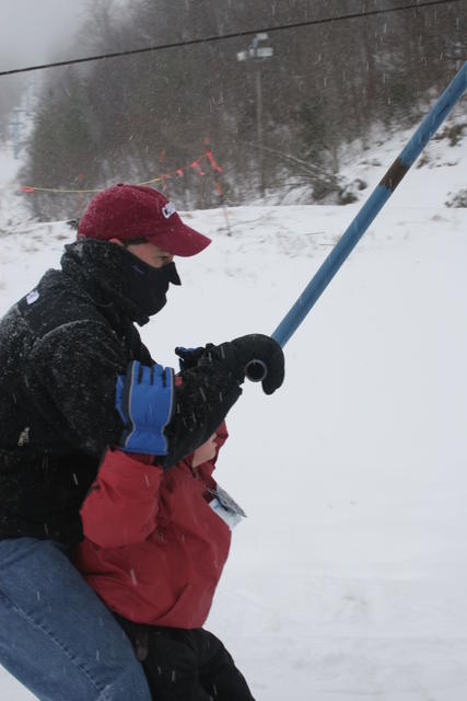 Scott & Britton On The J-Bar.