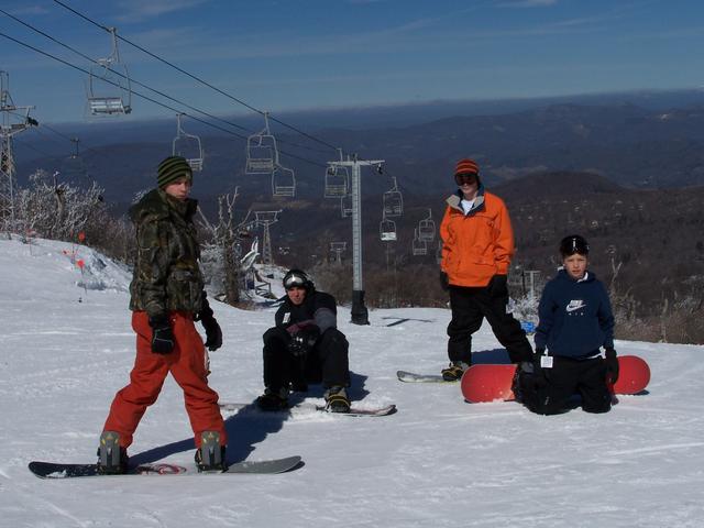 Thug's R' Us! The Gang! Ian, Kris, Brandan and Austin.