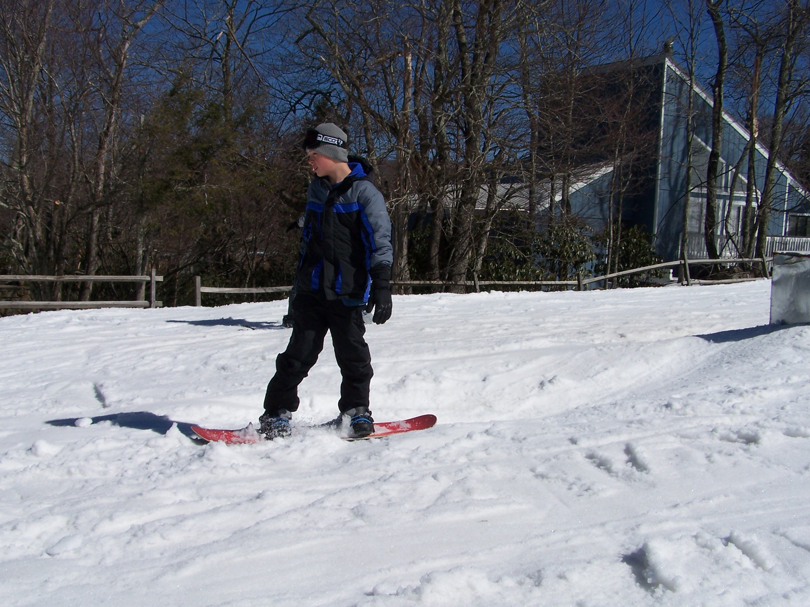 Austin Coming Off The Grinding Rail.