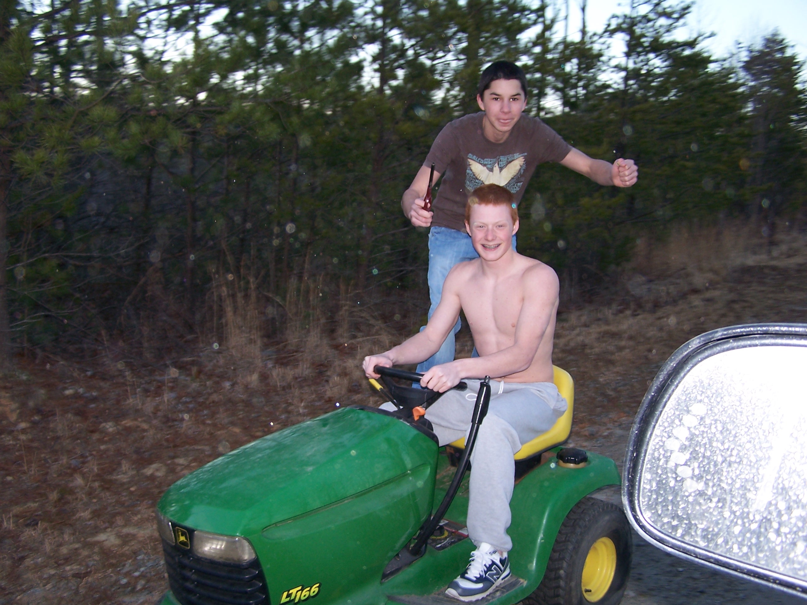 This Is What Happens When You Leave Two Teenage Boys Alone Without Transportation.