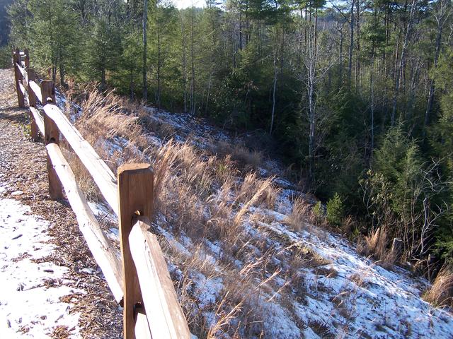 Snow On The Side Of The Mountain, This Happened 3 Weeks Ago!