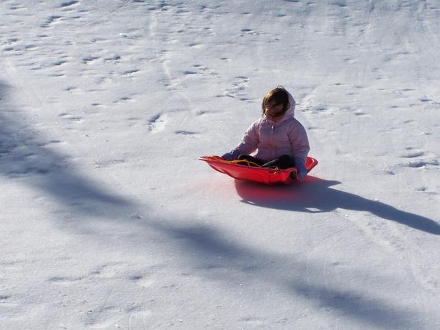 Zoee's First Solo Run! Sure Glad They Have Them Hay Bales At The Bottom!