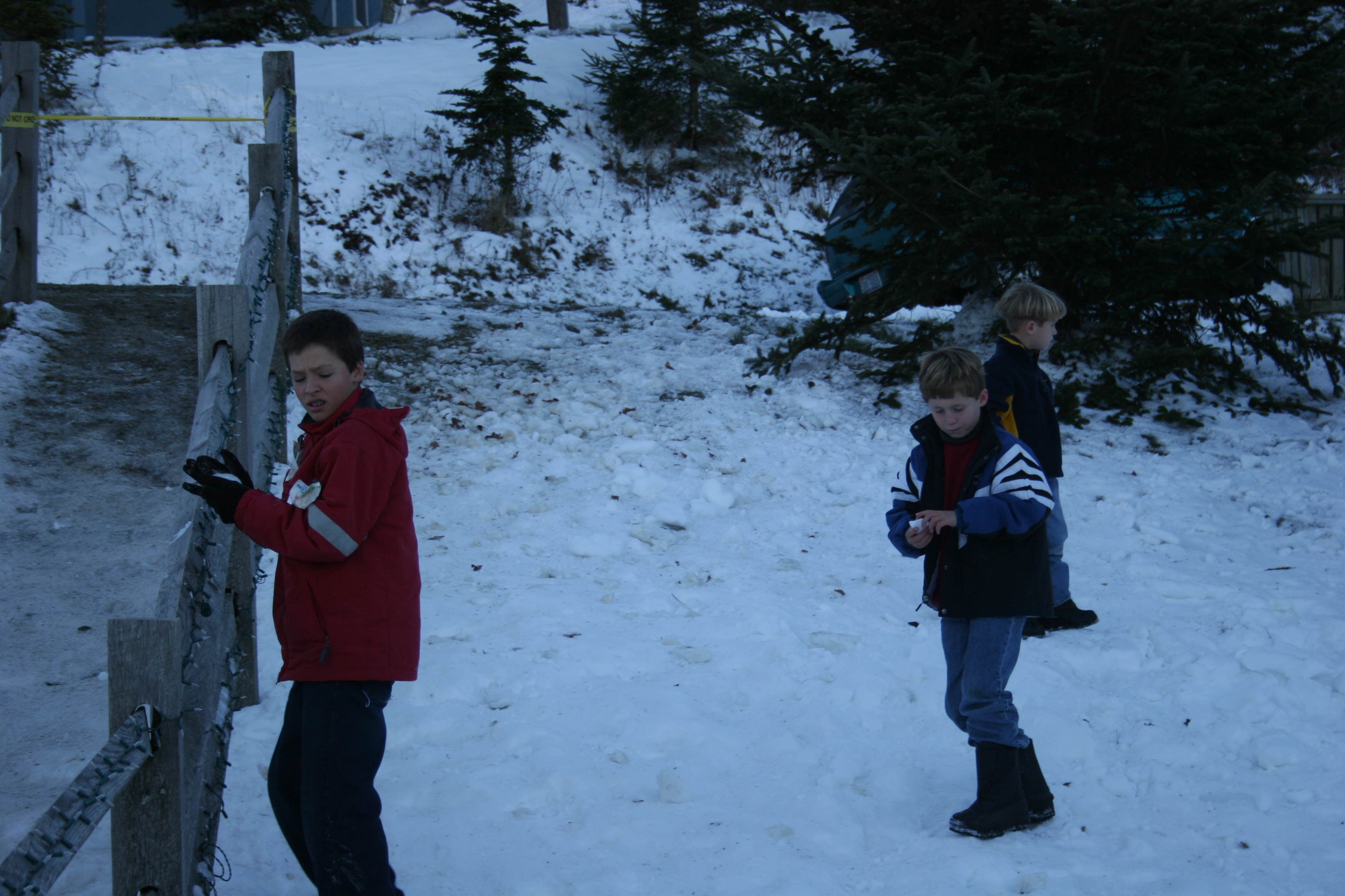 Took All The Kids To Ski Beech To Go Sledding, They Had Closed It Due To Ice. But The Gang Still Got To See Snow And Had A Great