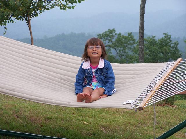 Zoee' On The Hammock