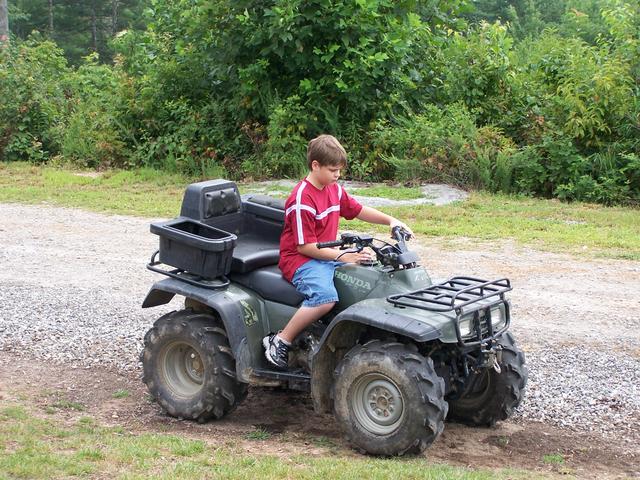 Devin Getting Ready For A Drive.