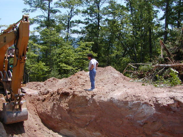 Chip Talking To Jerry(Track Hoe Operator)