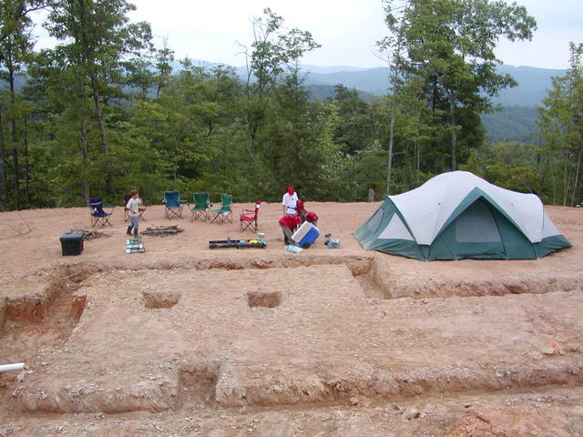 Our Camping Site At Cabin