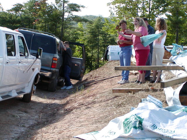 Chip, Wendy, Paul, Britney and Brad at Truck