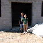 Austin & Dustin At Gameroom Door