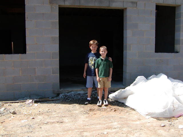 Austin & Dustin At Gameroom Door