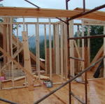 Second Floor Walls Going Up