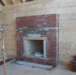 The Fireplace In The House Is A Working Wood Fireplace, But We Decided For Gas To Make It Easier.