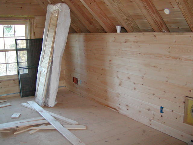 Bedroom Upstairs, We Call This One The Granny Room.