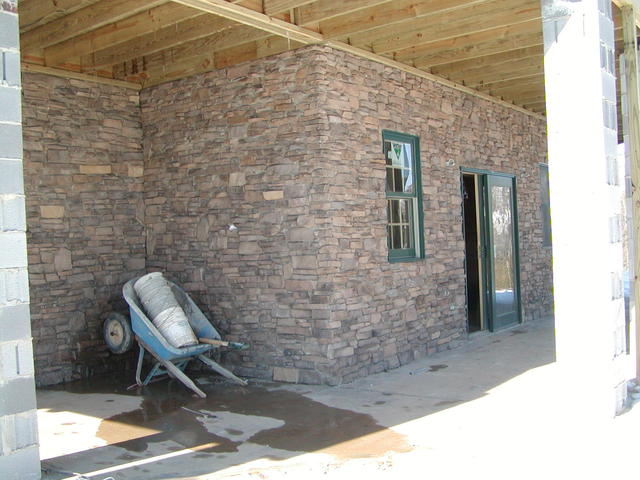 Stone Around The Basement. GREAT JOB!