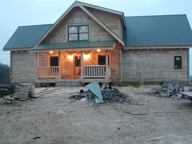 Yea! Porch Lights Are On!