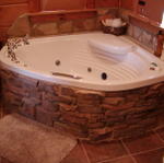 Whirlpool Tub In Master Bath