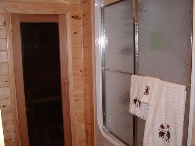 Full Bath And Shower In Basement