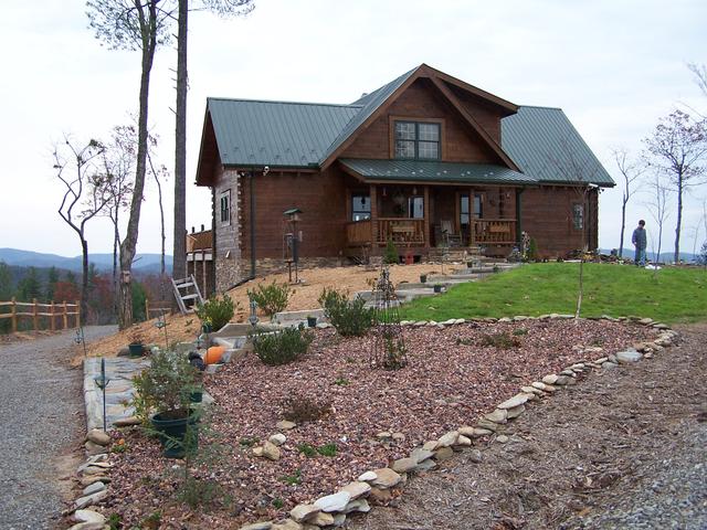 We Have Now Planted Grass On The East Side Of The House. 