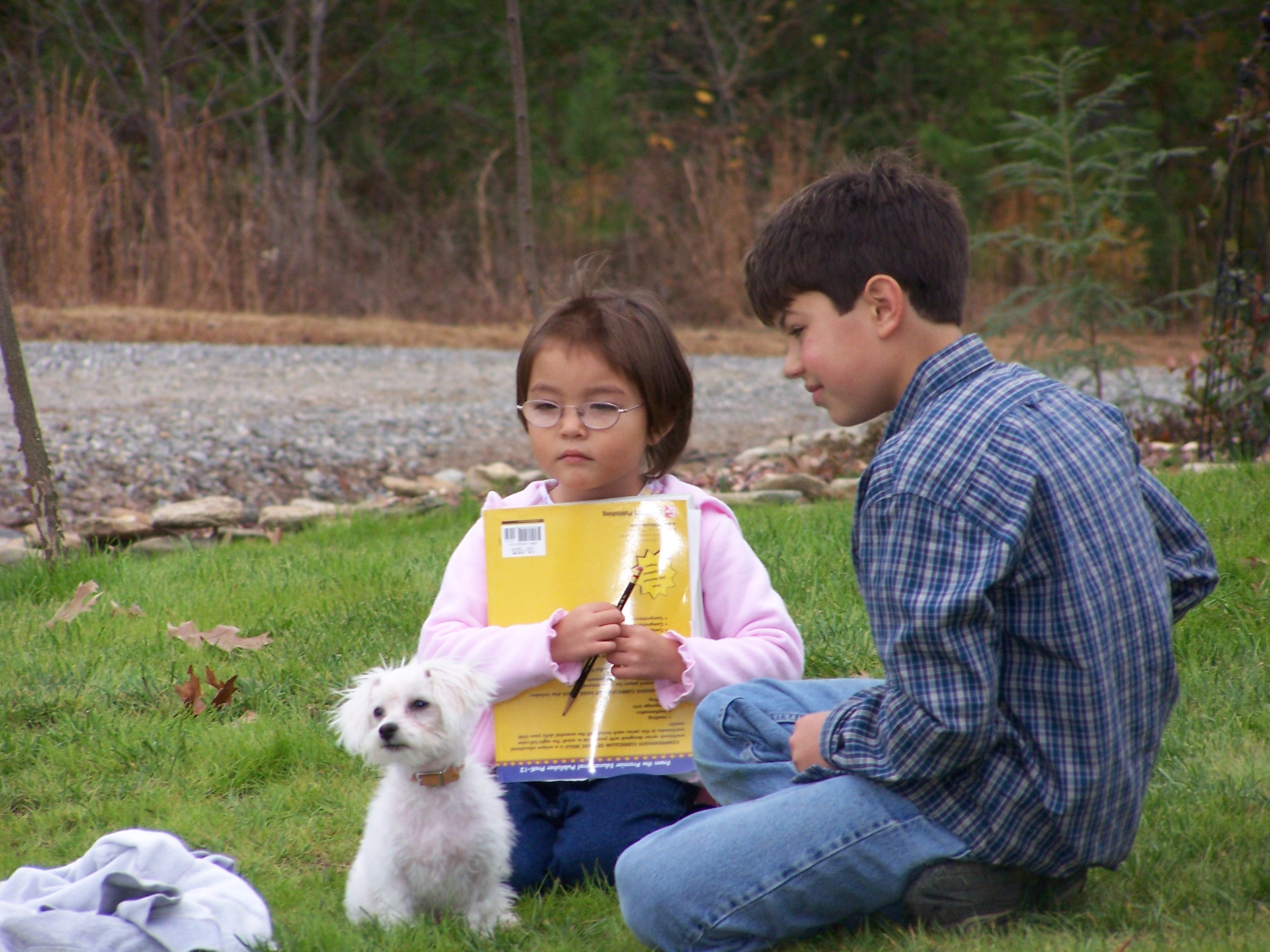 Zoee', Josh and The Rat Dog.