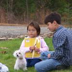 Zoee', Josh and The Rat Dog.