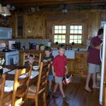 Blake, Grayson and Caleb Getting Ready To Ride The 4-Wheelers.