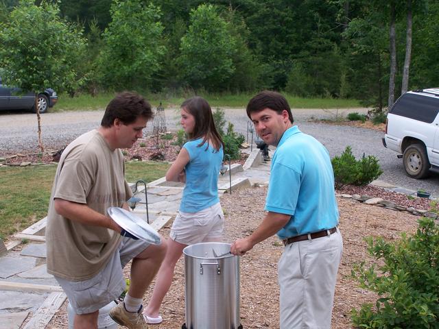 Watch Tracey Doing The Cherokee Shrimp Boil Dance.