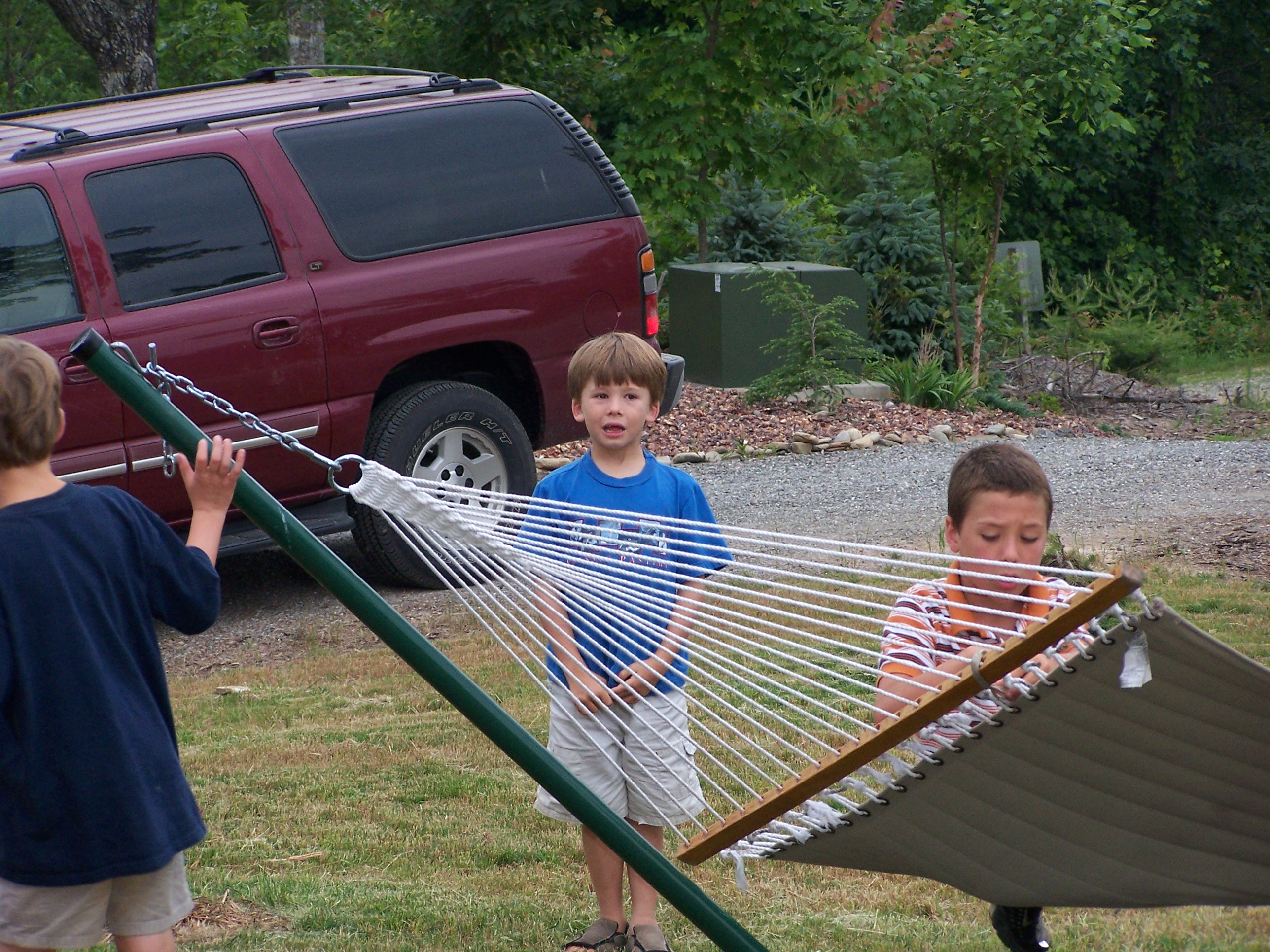 Kaleb, Britton and Dustin.