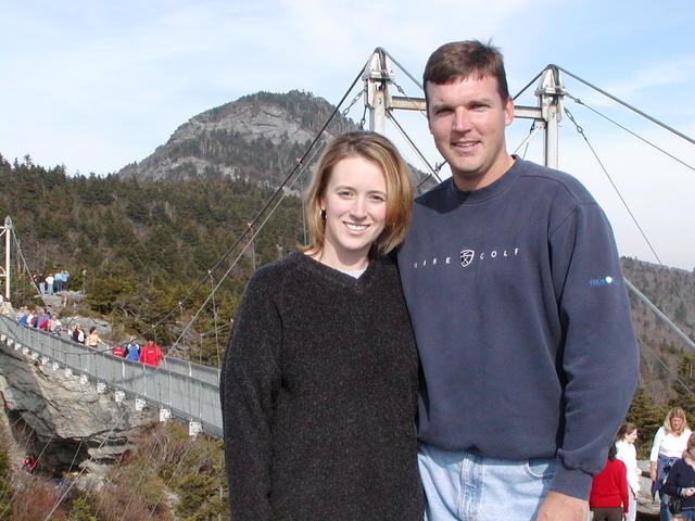 Kevin and Denise At Grandfather Mountain