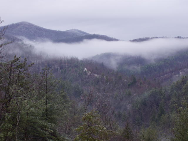 Click On This Picture To Enlarge, Then Look At The Second Mountain From Left, Thats The Fire Tower. Picture taken Of Fire Tower