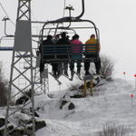 Quad Lift At Beech Mountain.