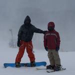 Ian & Josh On Top Of Ski Beech, Also 13 Degrees.