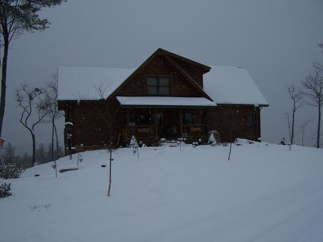 Cabin Late Afternoon.