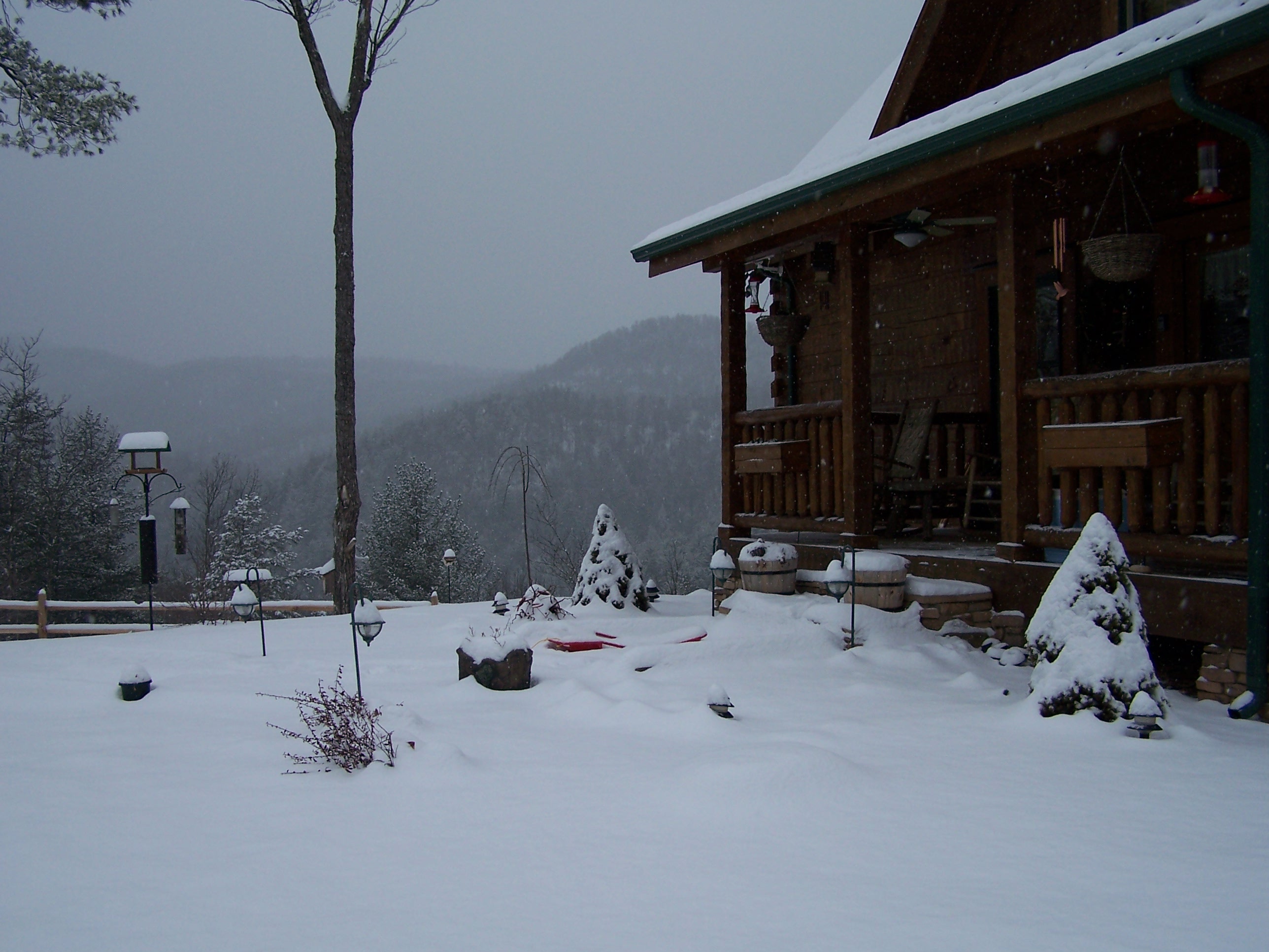 Front Of House Showing Mountains