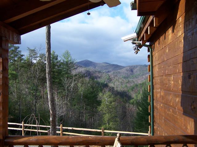 Trying To Capture The Snow Flurries On Thanksgiving Day 2004.