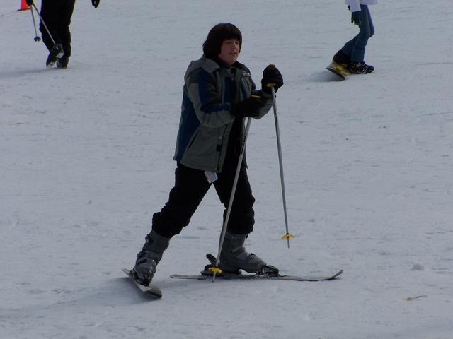 Ian On The Practace Slope