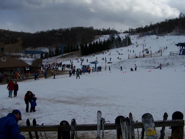 View Of Ski Beech At Aroung 3:30pm