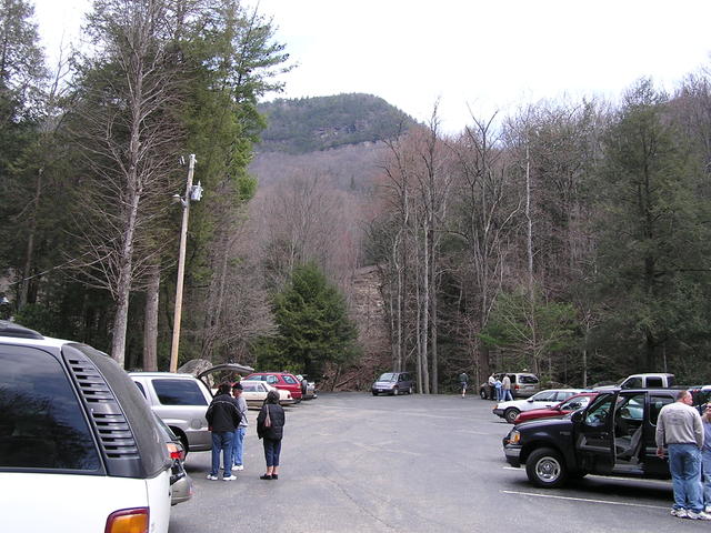 Parking Lot Linville Caverns