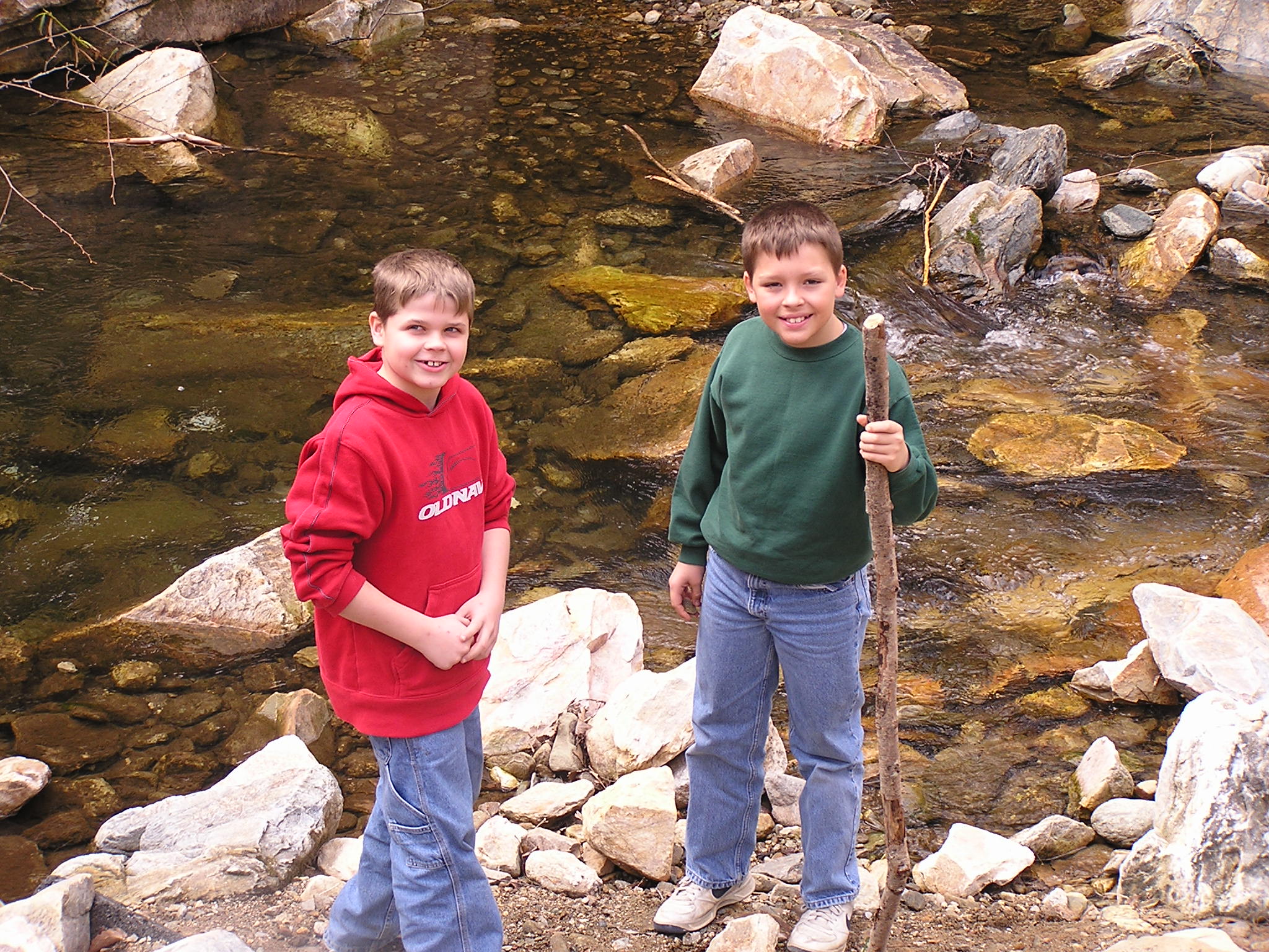 Devin and Austin Linville Caverns