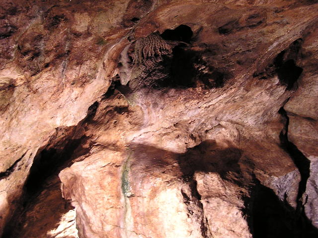 Inside Linville Caverns