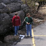 Still Snow Left At Grandfather Mountain.