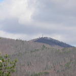 View Of Fire Tower From Cabin