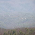 Log Cabin Taken From The Top of Fire Tower.